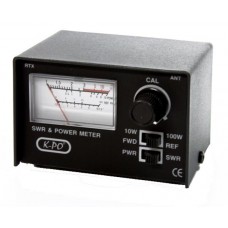 Βαττόμετρο στασιμόμετρο HF / CB από 26-29 MHz 100 Watt K-PO SWR-30. (ΓΕΦΥΡΑ ΣΤΑΣΙΜΩΝ-ΙΣΧΥΟΣ)